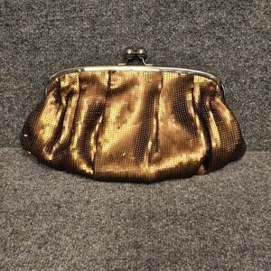 Target 2012 Limited Edition‎ Bronze Sequins Clutch Purse Handbag